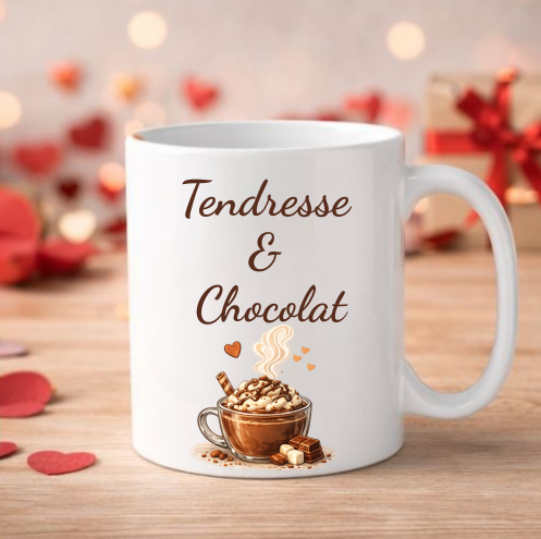 Mug “Tendresse & Chocolat”