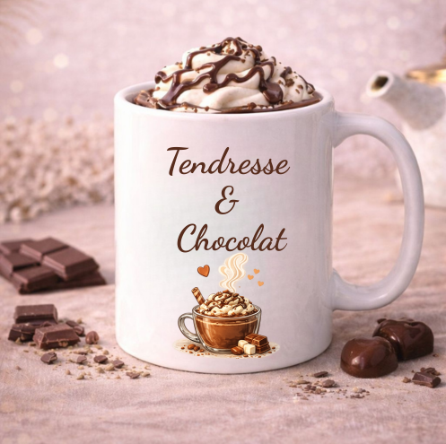 Mug “Tendresse & Chocolat”