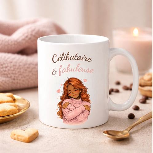 Mug Célibataire et Fabuleuse