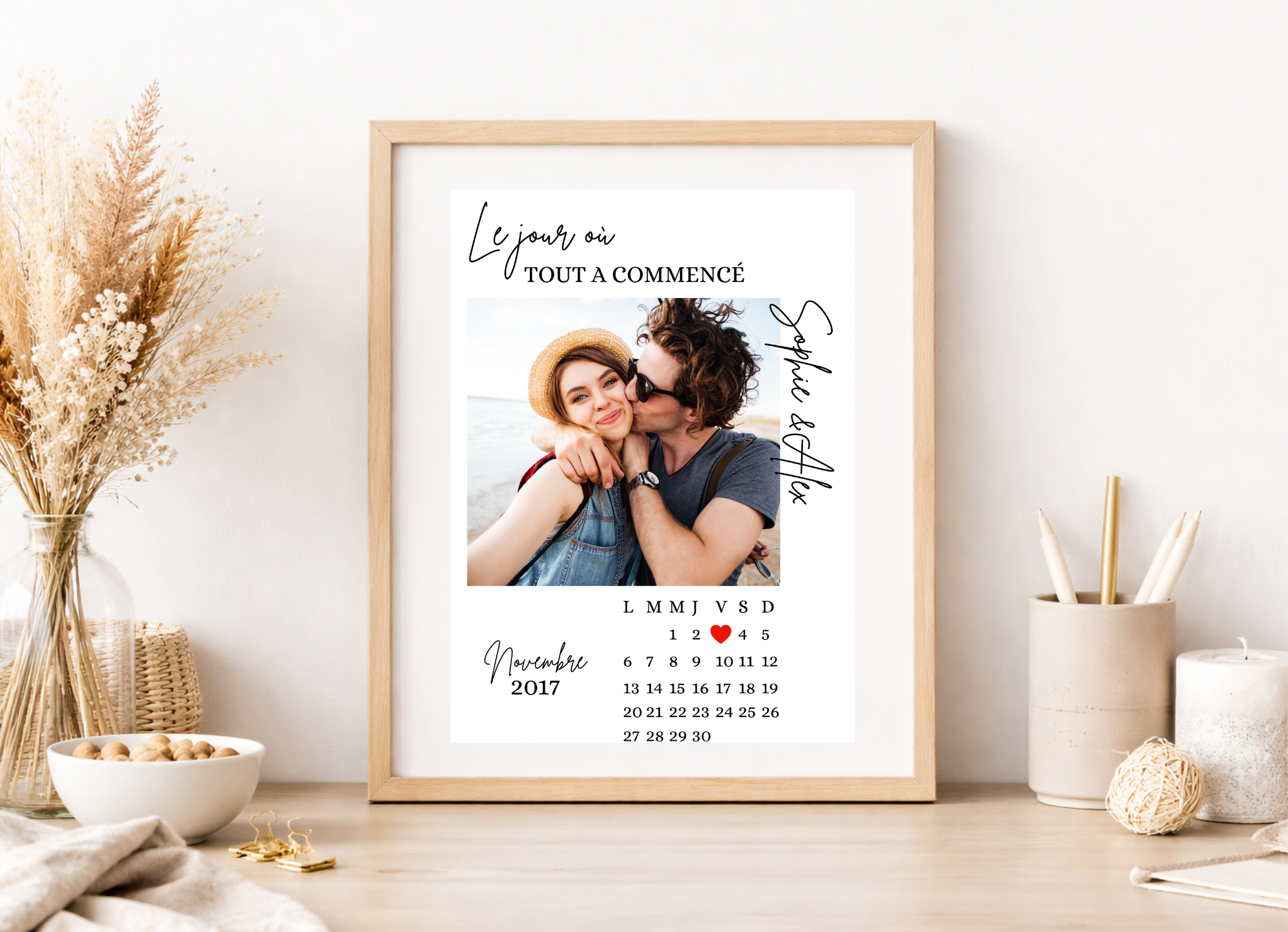 Affiche “Le jour où tout a commencé”