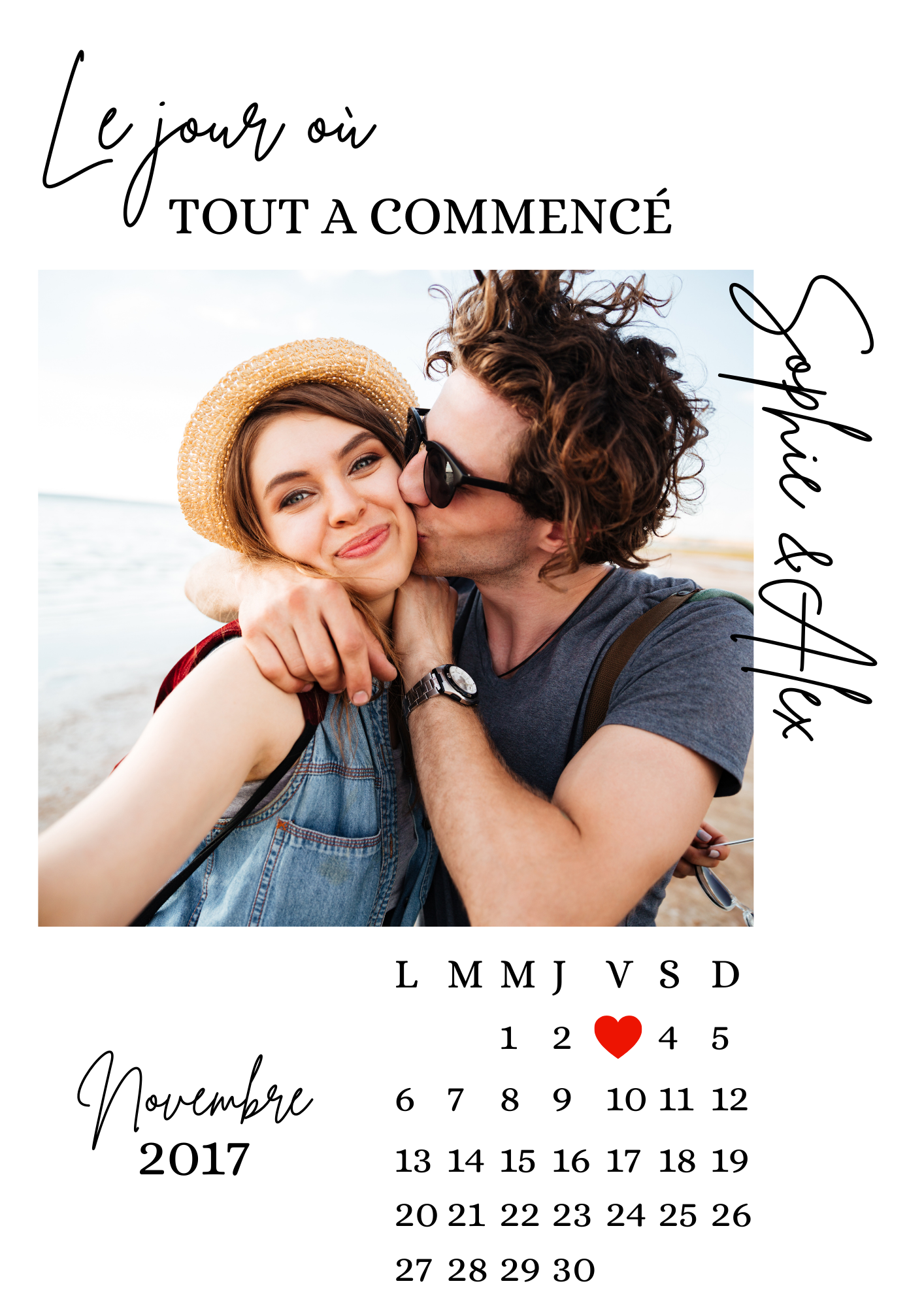 Affiche “Le jour où tout a commencé”